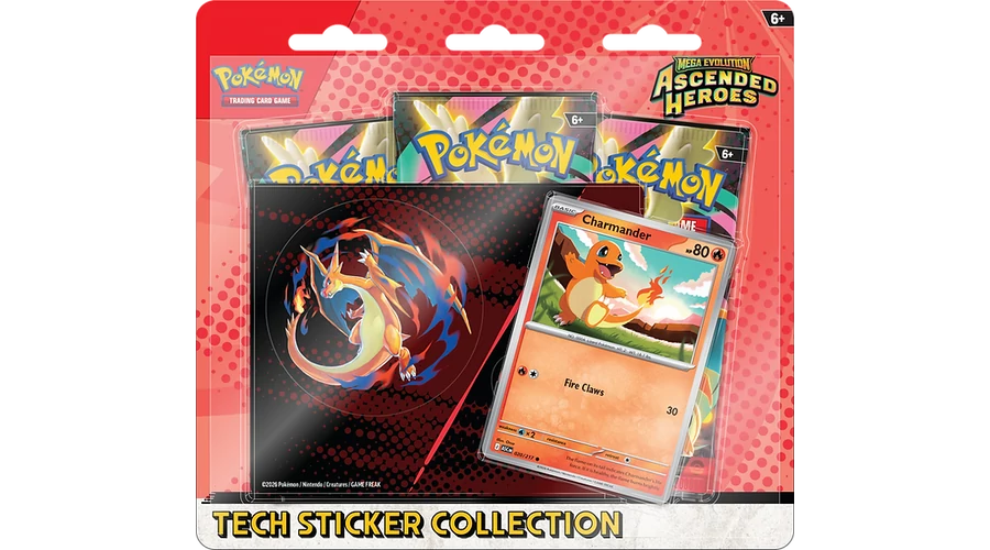 Ascended Heroes - Tech Sticker Collection - Charmander